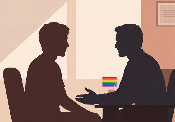 Person seeking professional mental health support.