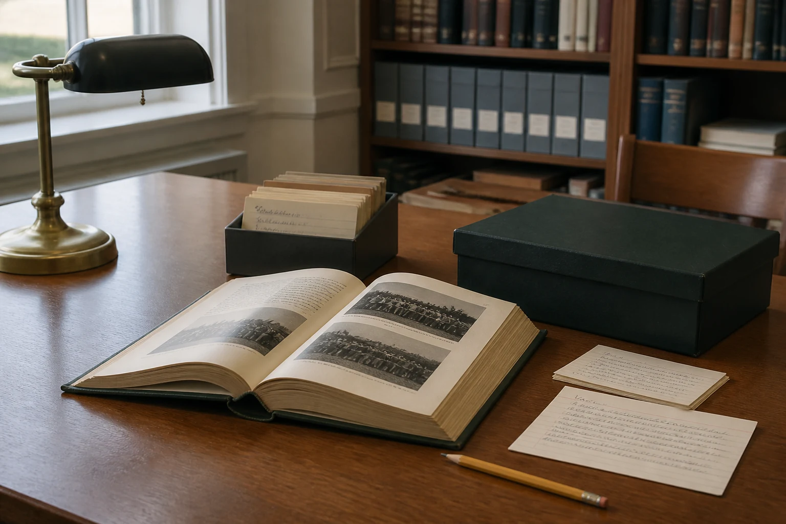 Open archive desk
