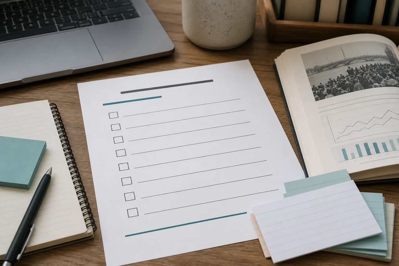 Research notes checklist