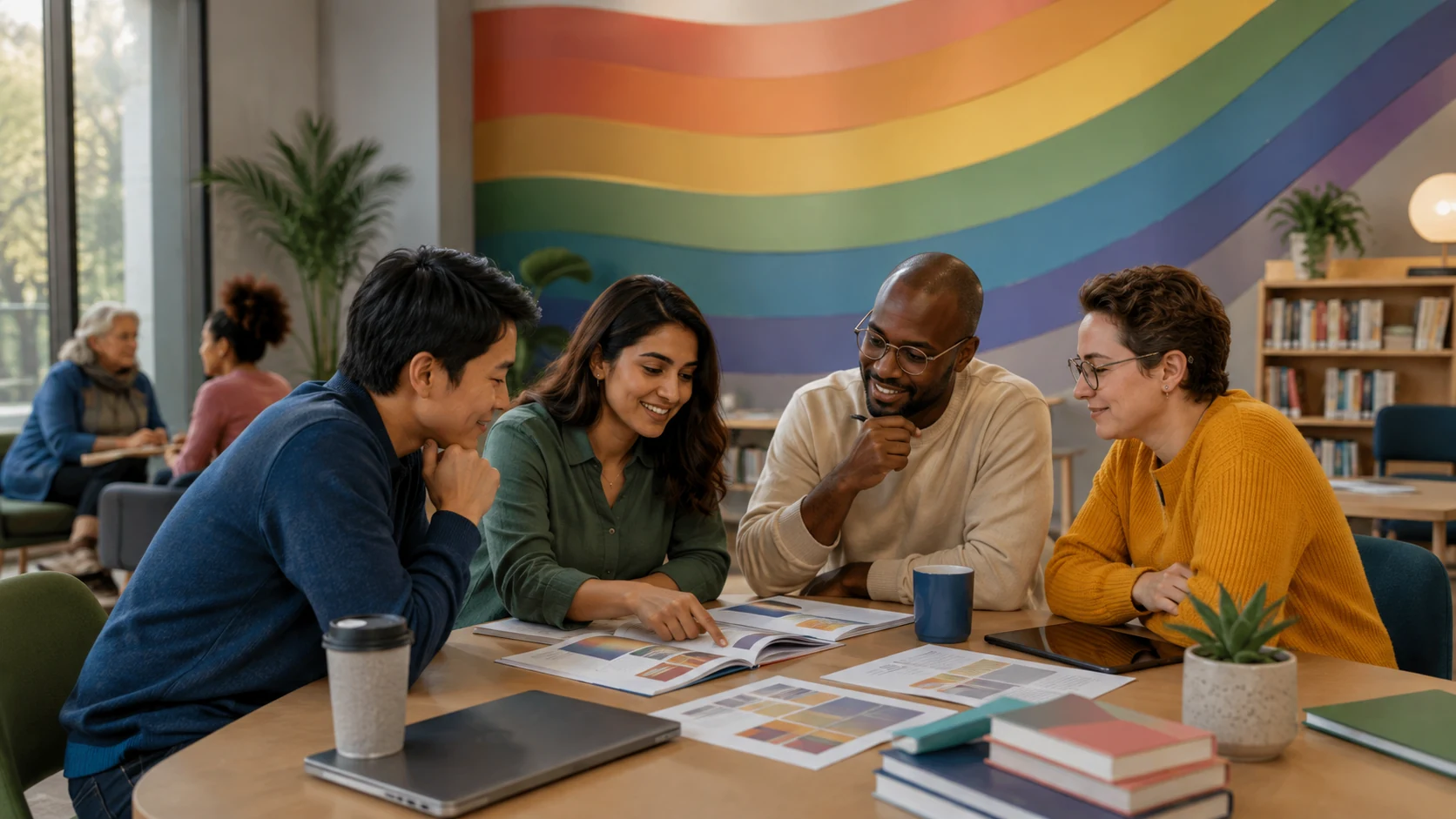 Orientation spectrum scene